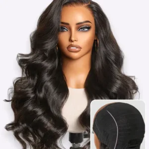 MyOwn-Fit™ PartingMax Glueless Personalized Comfort Wig 180% Density Loose Body Wave 7x6 Closure HD Lace Wig Pre Cut & Plucked & Bleached Ready to Go - Image 1