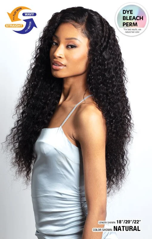glossy wet & wavy deep wave