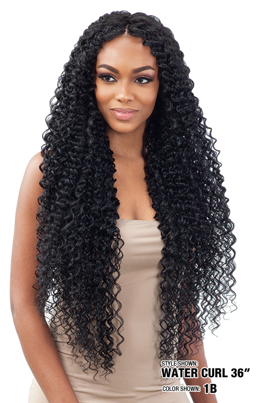 organique water curl – various lengths from 14" to 30"