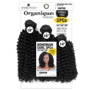 organique bohemian curl 3pcs (14"/16"/18")
