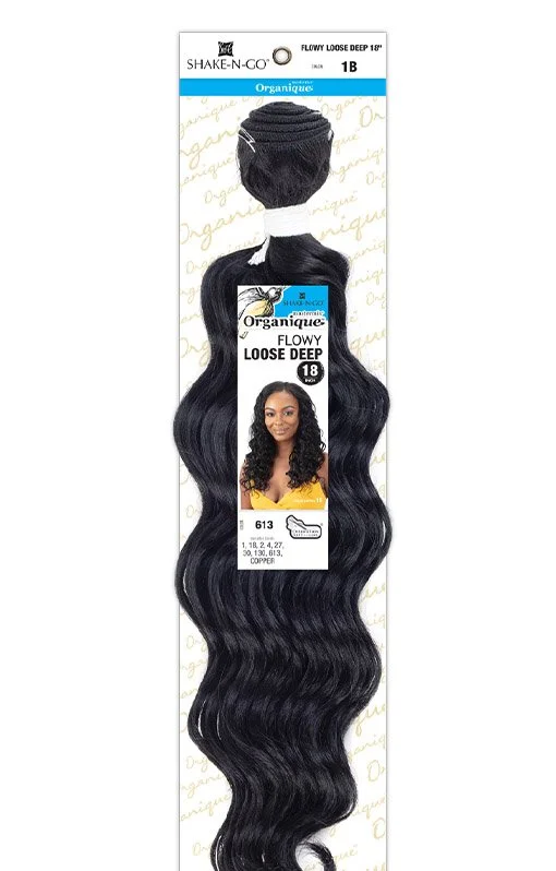 organique flowy loose deep – various lengths from 10" to 36"