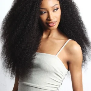 glossy wet & wavy bohemian curl