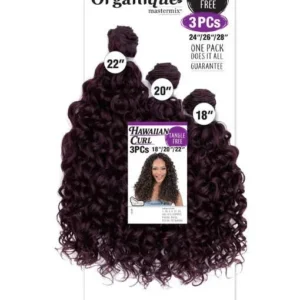organique hawaiian curl 3pcs (18"/20"/22")