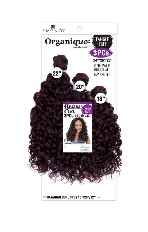 organique hawaiian curl 3pcs (18"/20"/22")